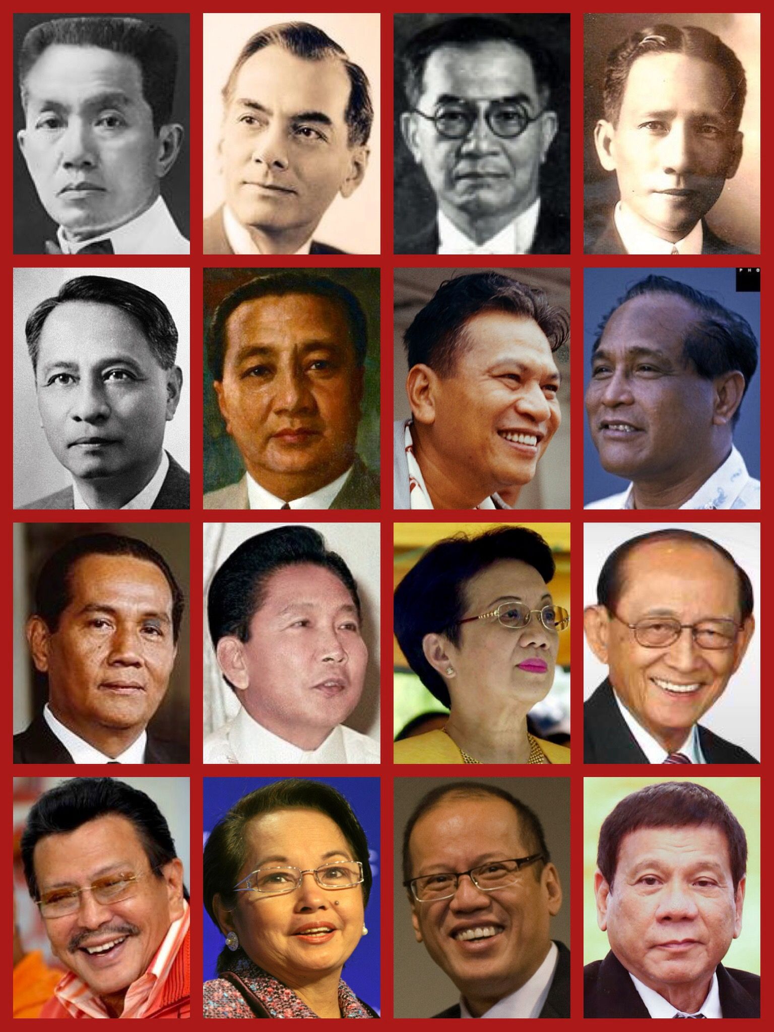 Guess the Philippine Presidents